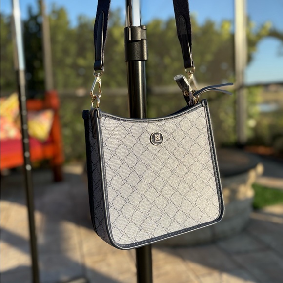 NWOT Nine West Nalini Medium Swing Blue Crossbody Bag | w/ Credit Card Holder | - Picture 6 of 15